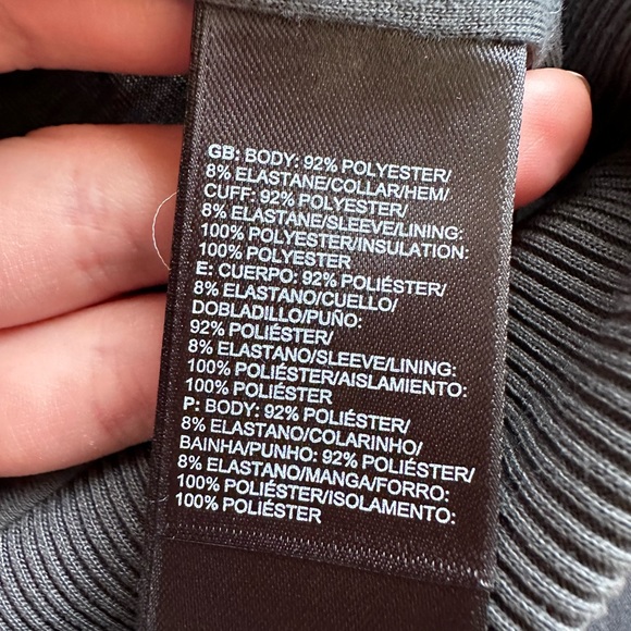 The North Face NORRIS insulated quilted bomber jacket size XXL mens full zip - Picture 6 of 8